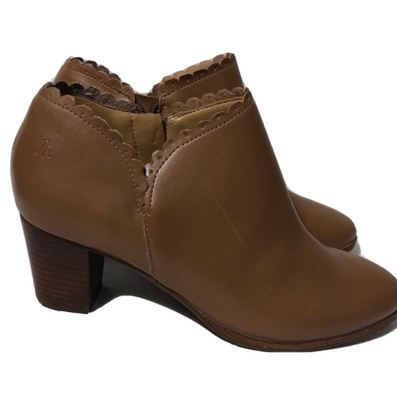 Jack Rogers Shoes - Jack Rogers leather tan booties. Size 8. In good condition.